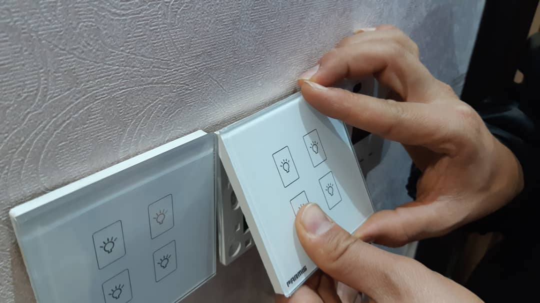 نصب قوطی کلید لمسی پارمیس