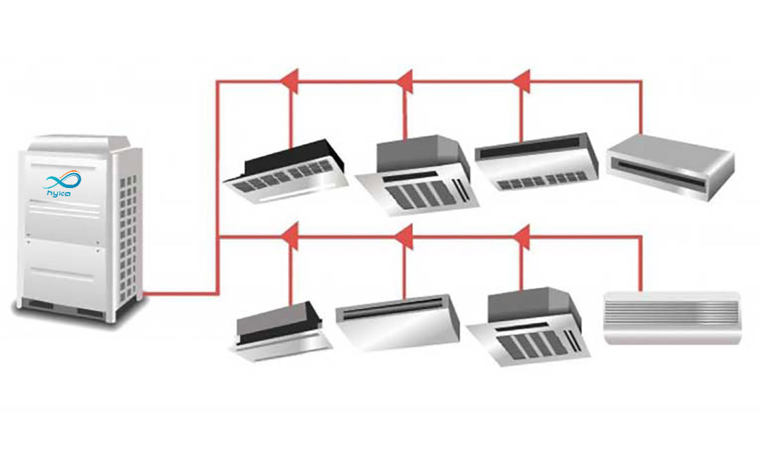 سیستم های VRF ،کم مصرف ترین سیستم سرمایشی